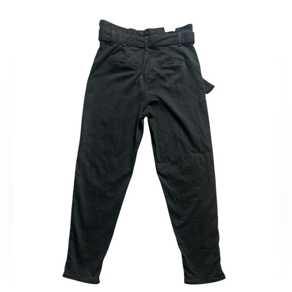 NWT JOE'S Jeans Calypso Paperbag Hi-Rise Tapered Ankle Jeans Black - Picture 7 of 9